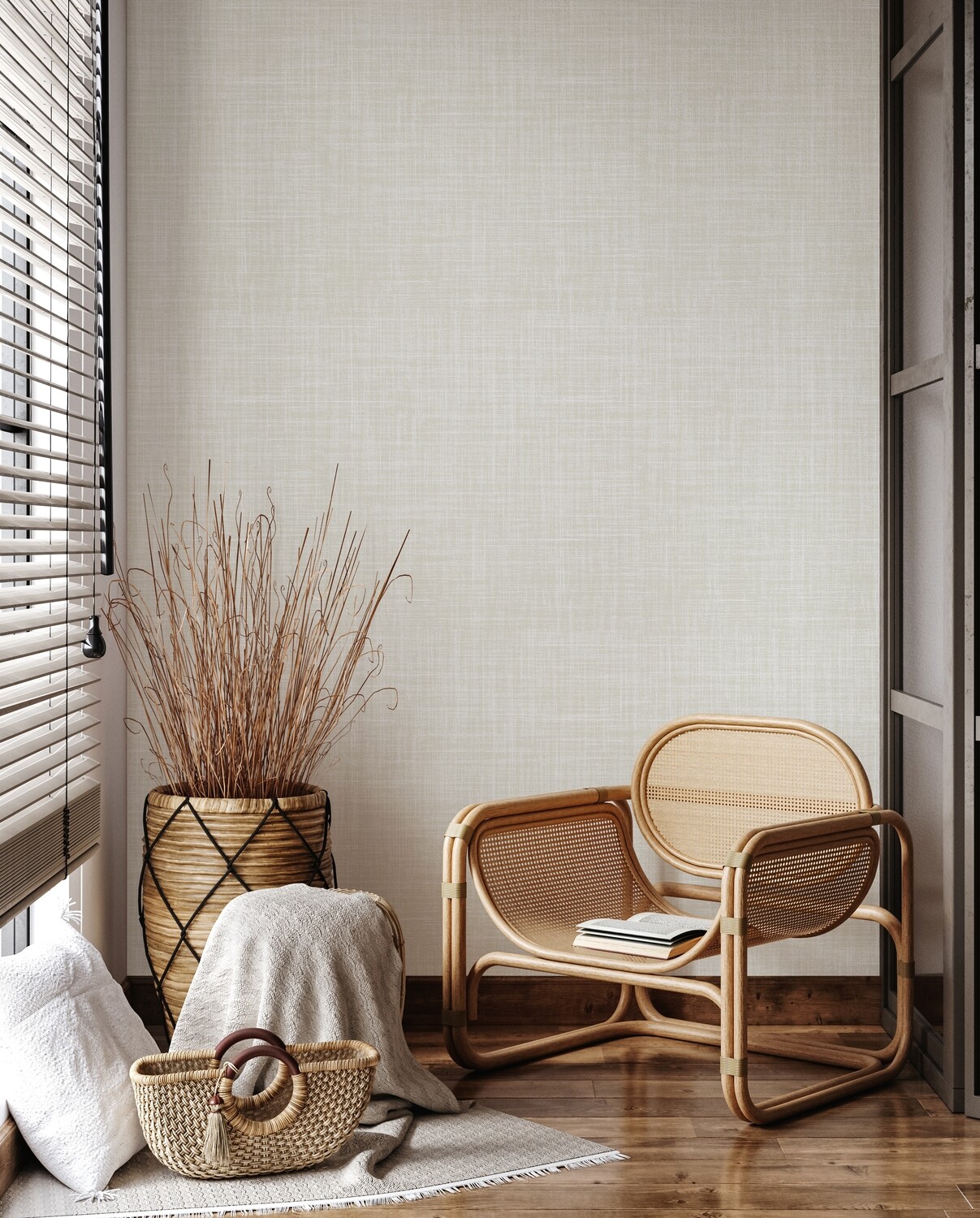 Luxe Linen Removable Wallpaper