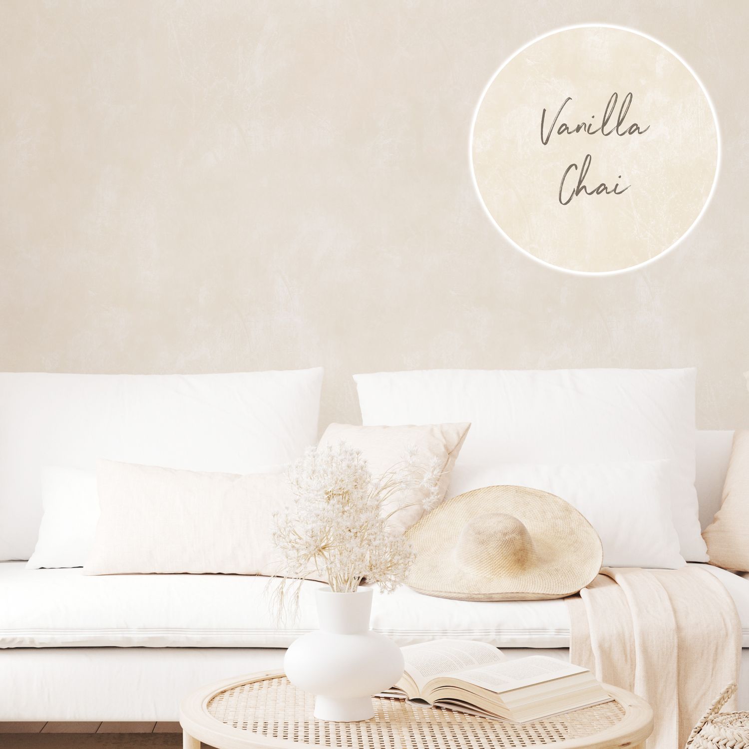 Limewash Removable Wallpaper (Colour Options)