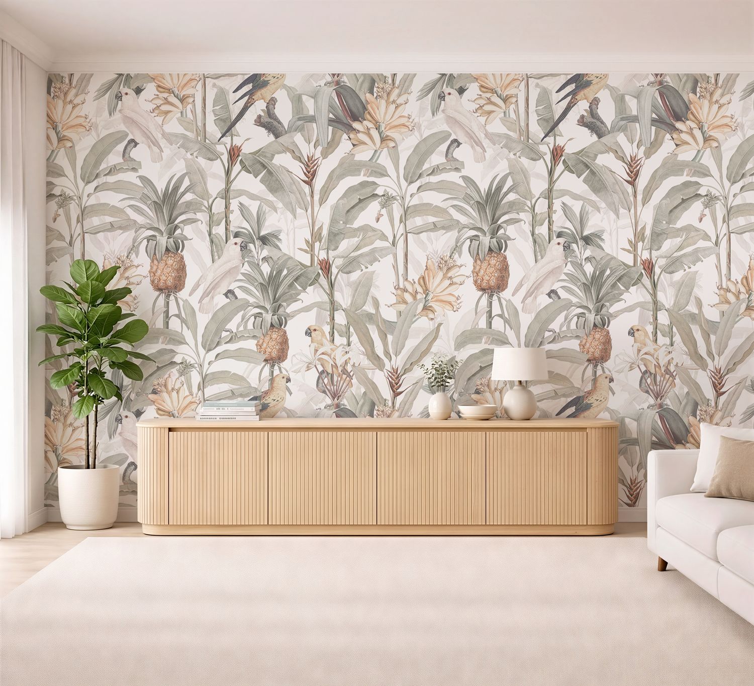 Tropical Jungle (half tone)