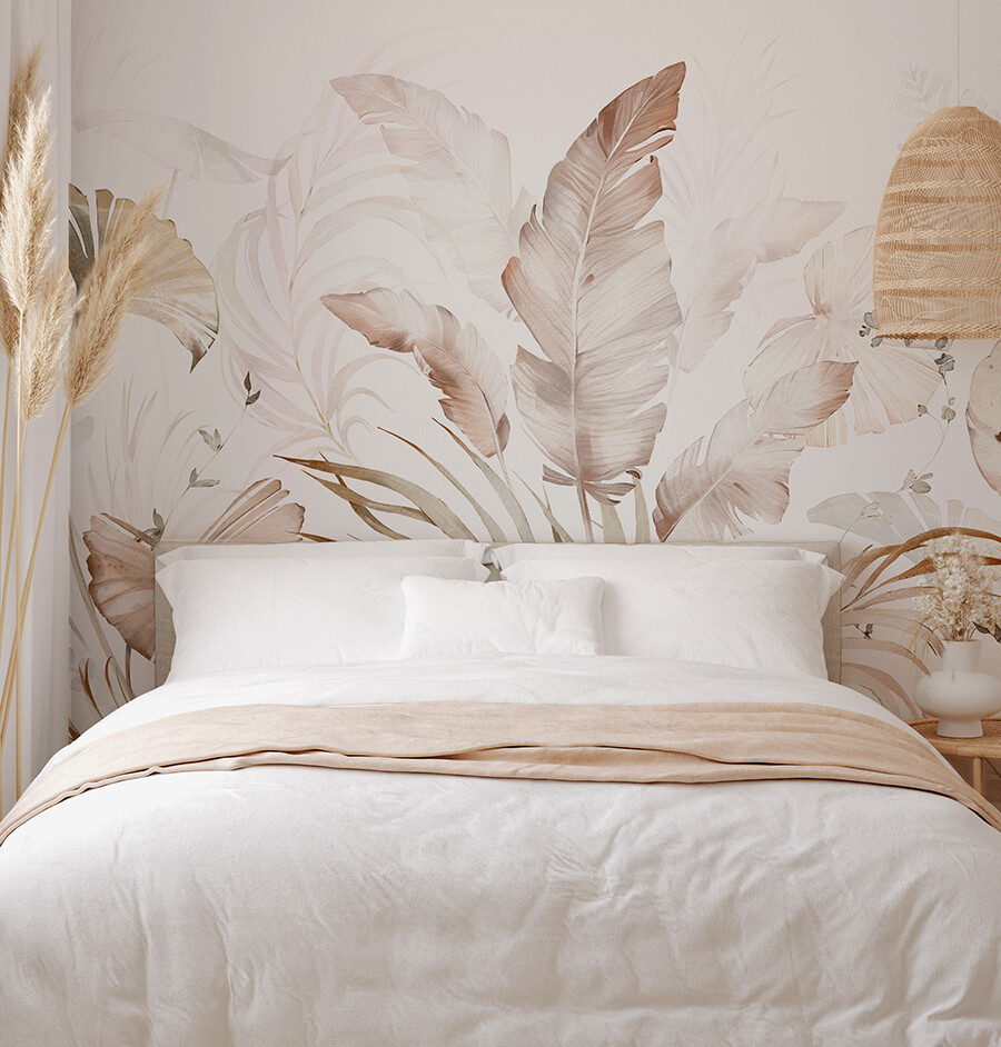 Boho Neutrals Mural Removable Wallpaper
