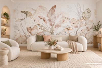 Boho Neutrals Mural Removable Wallpaper