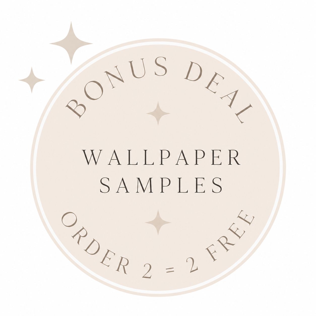 2 wallpaper samples, plus 2 free! 70cx30cm each
