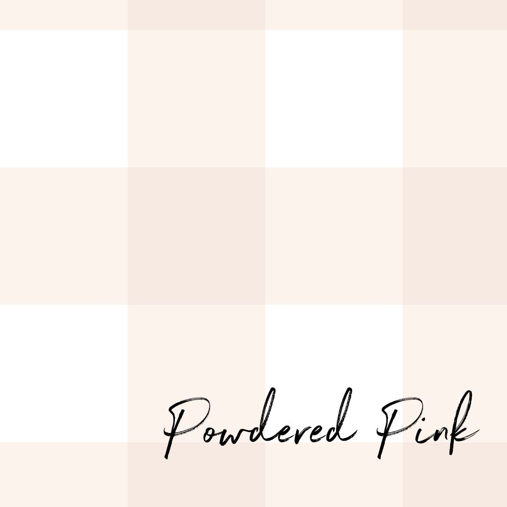 Traditional Gingham Checks XL (any colour) Removable Wallpaper