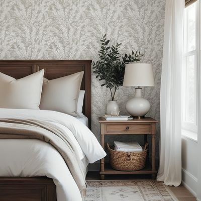 Luxe Ruscus Removable Wallpaper Luxe Ruscus Removable Wallpaper