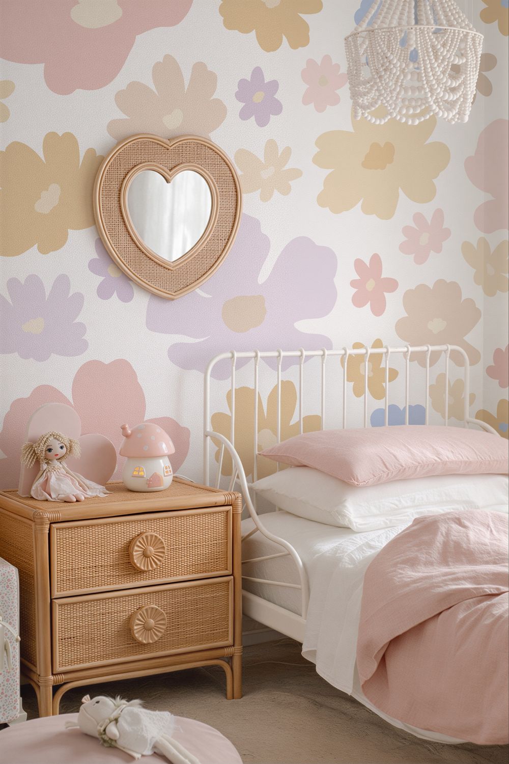 Springtime Garden Removable Wallpaper