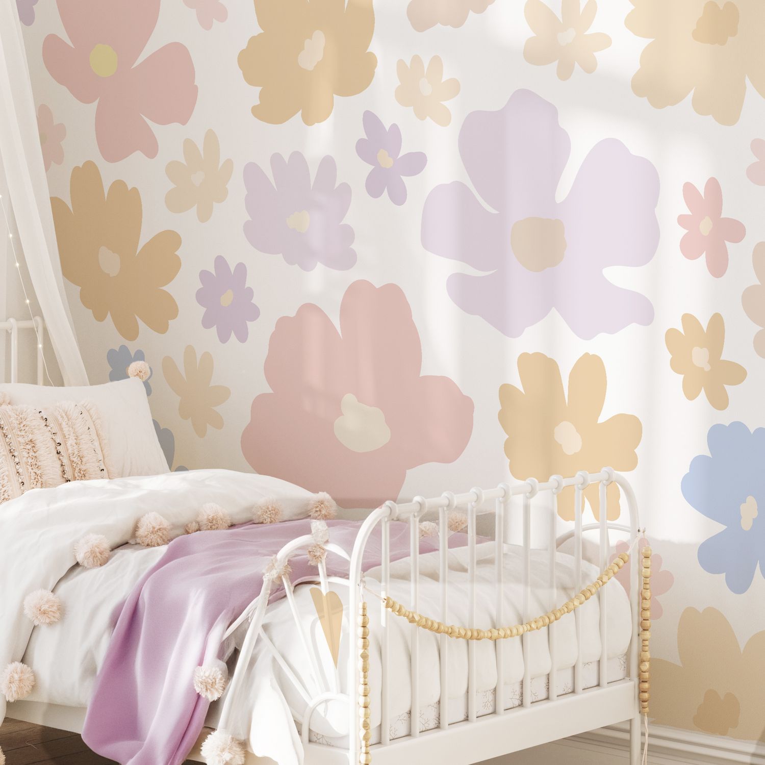 Springtime Garden Removable Wallpaper