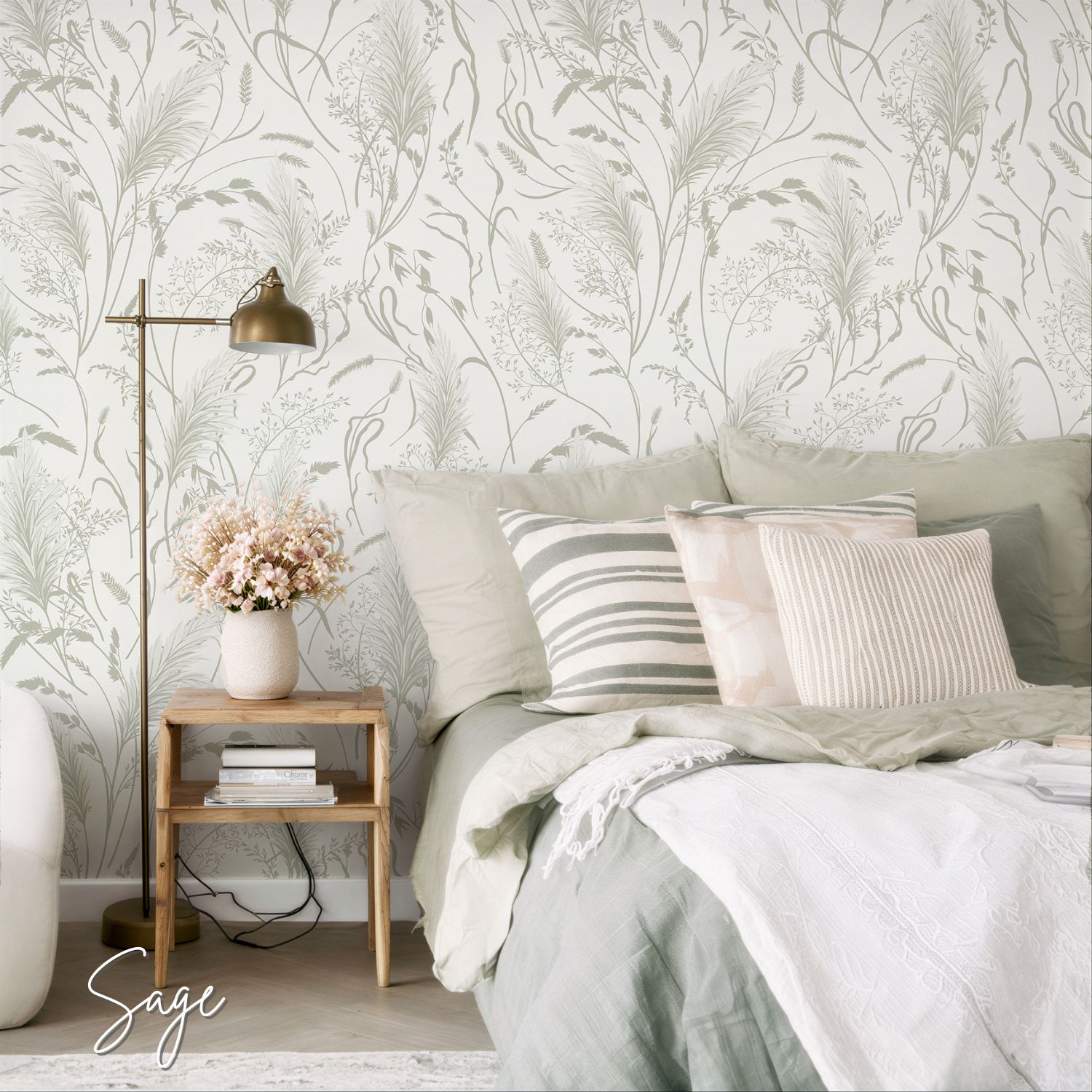 Dune Grasses Removable Wallpaper (Colour Options)