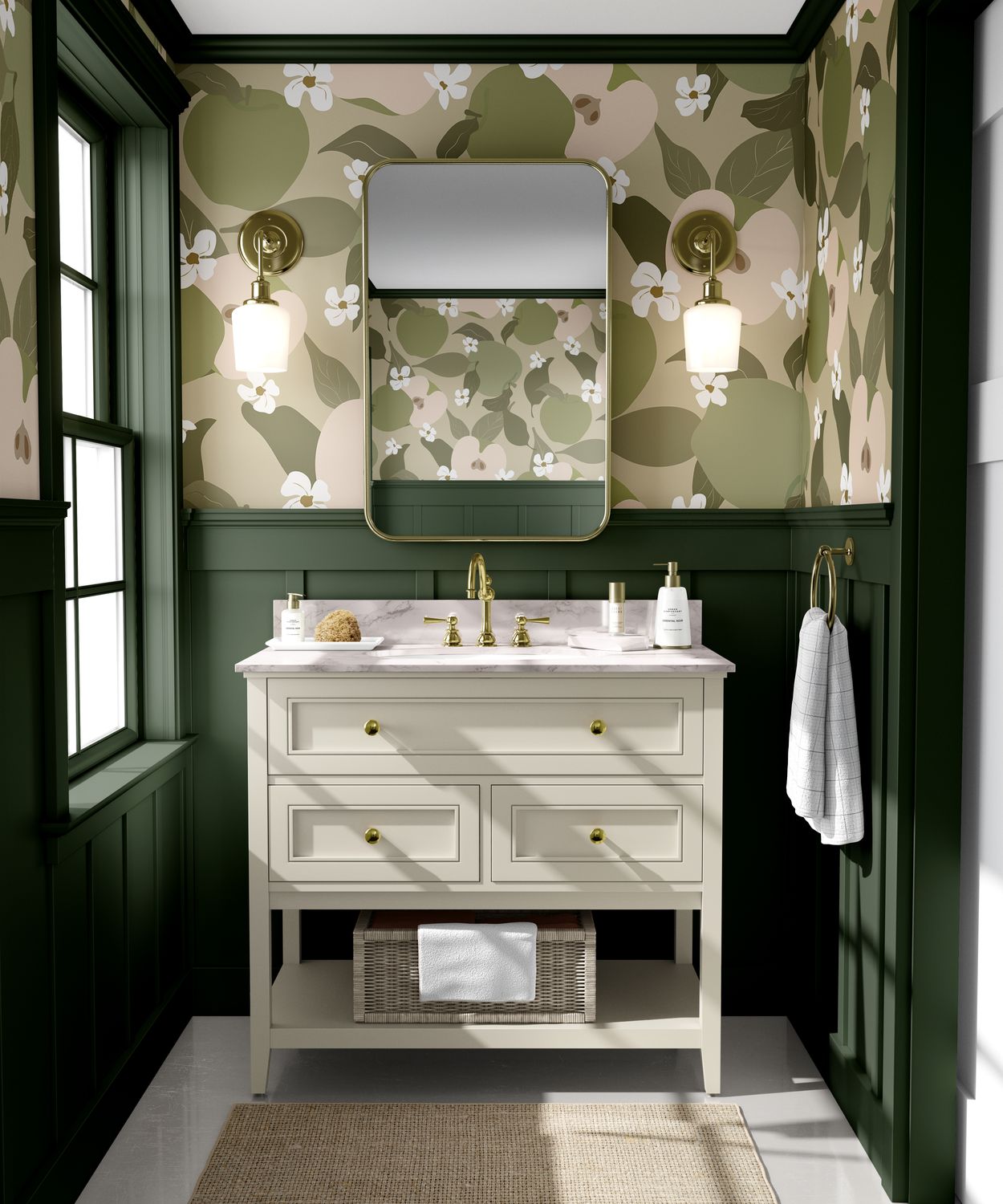 Applewood (Colour options) Removable Wallpaper