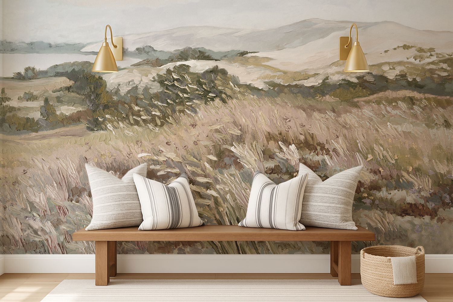 Coastal Meadow Removable Wallpaper
