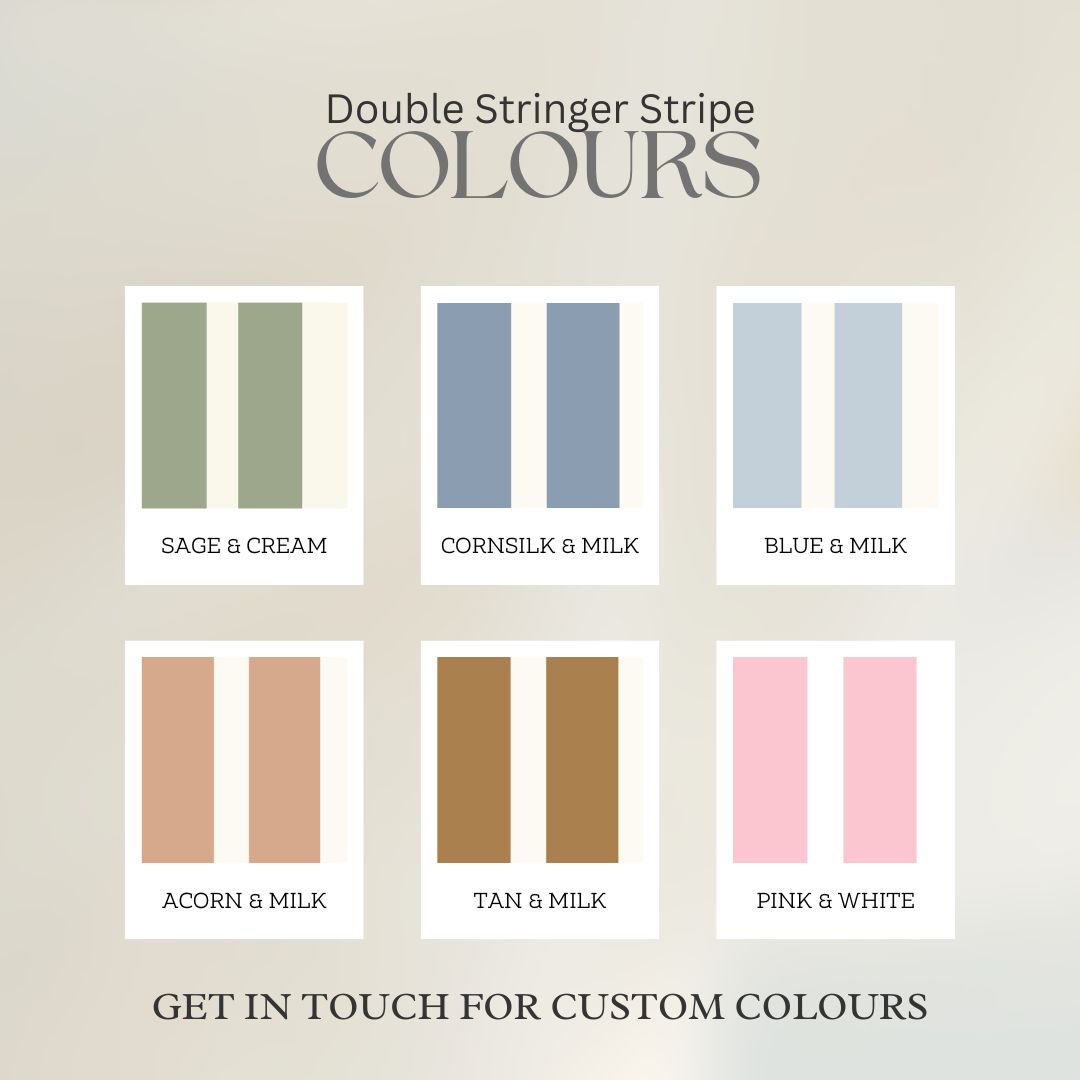 Double Stringer Stripes Removable Wallpaper (colour options)
