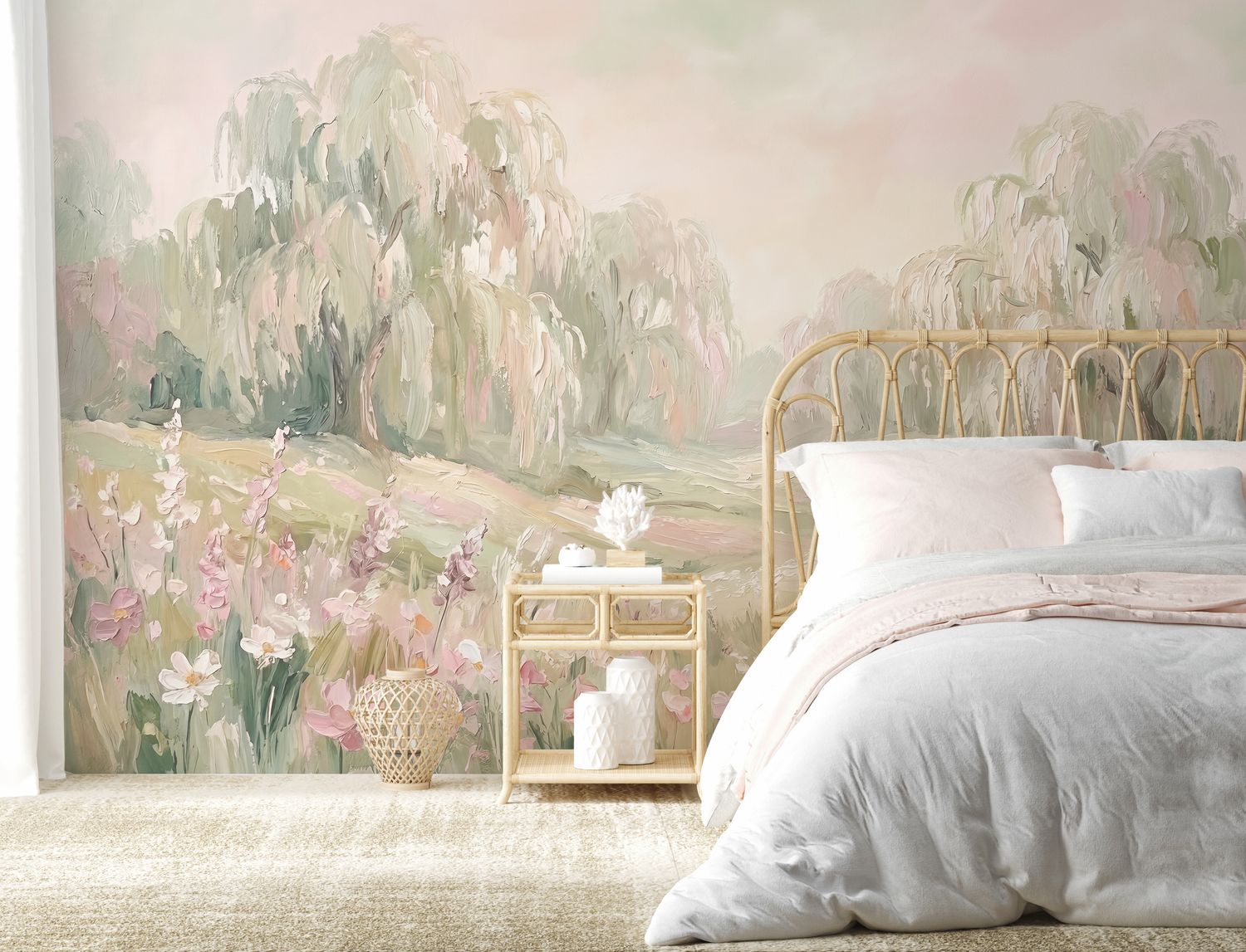 Dreamy Meadow Removable Wallpaper Mural