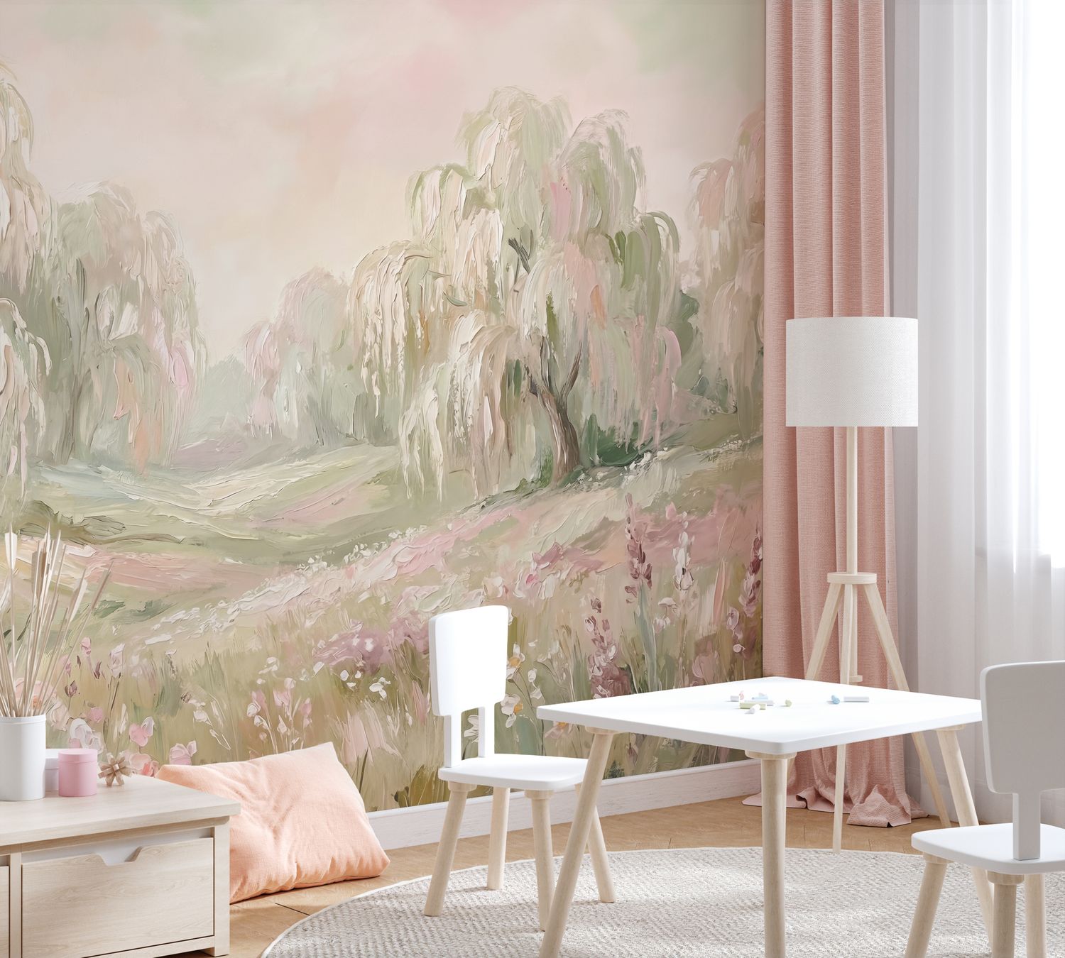 Dreamy Meadow Removable Wallpaper Mural