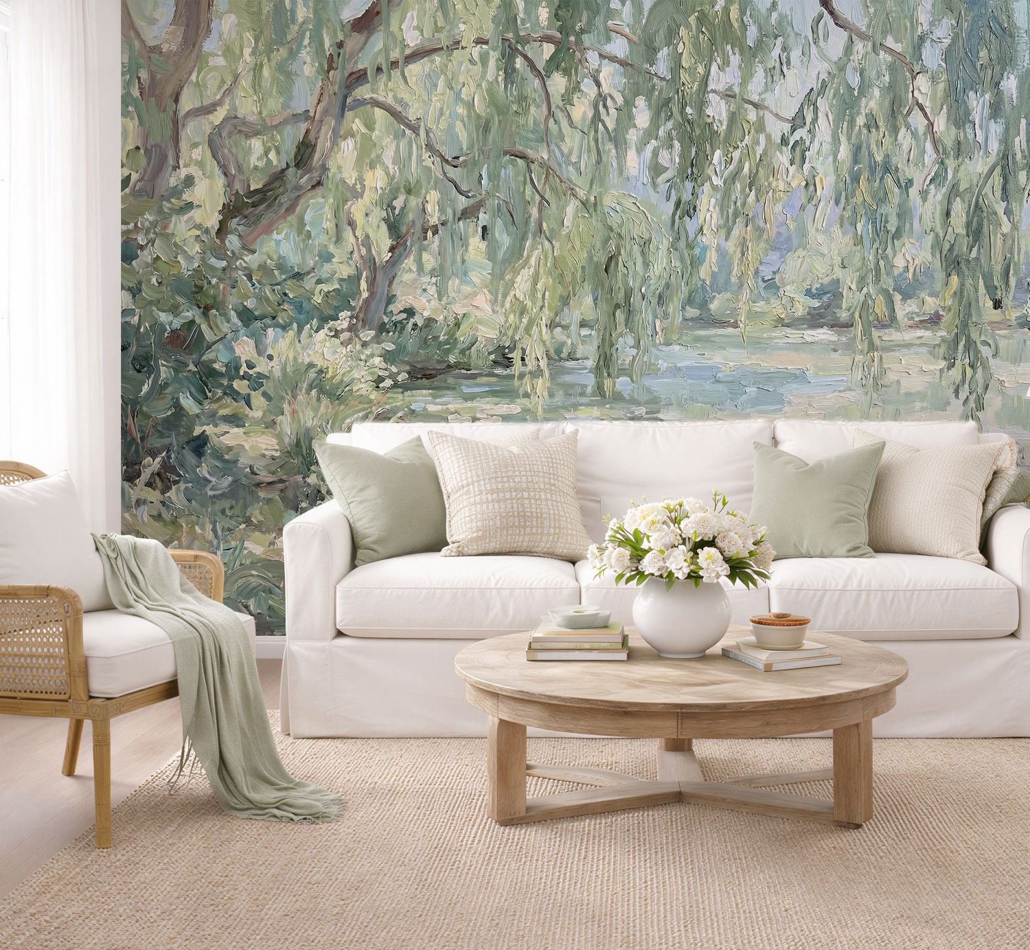 Whispering Willows Removable Wallpaper Mural