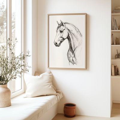 Equine Head Study