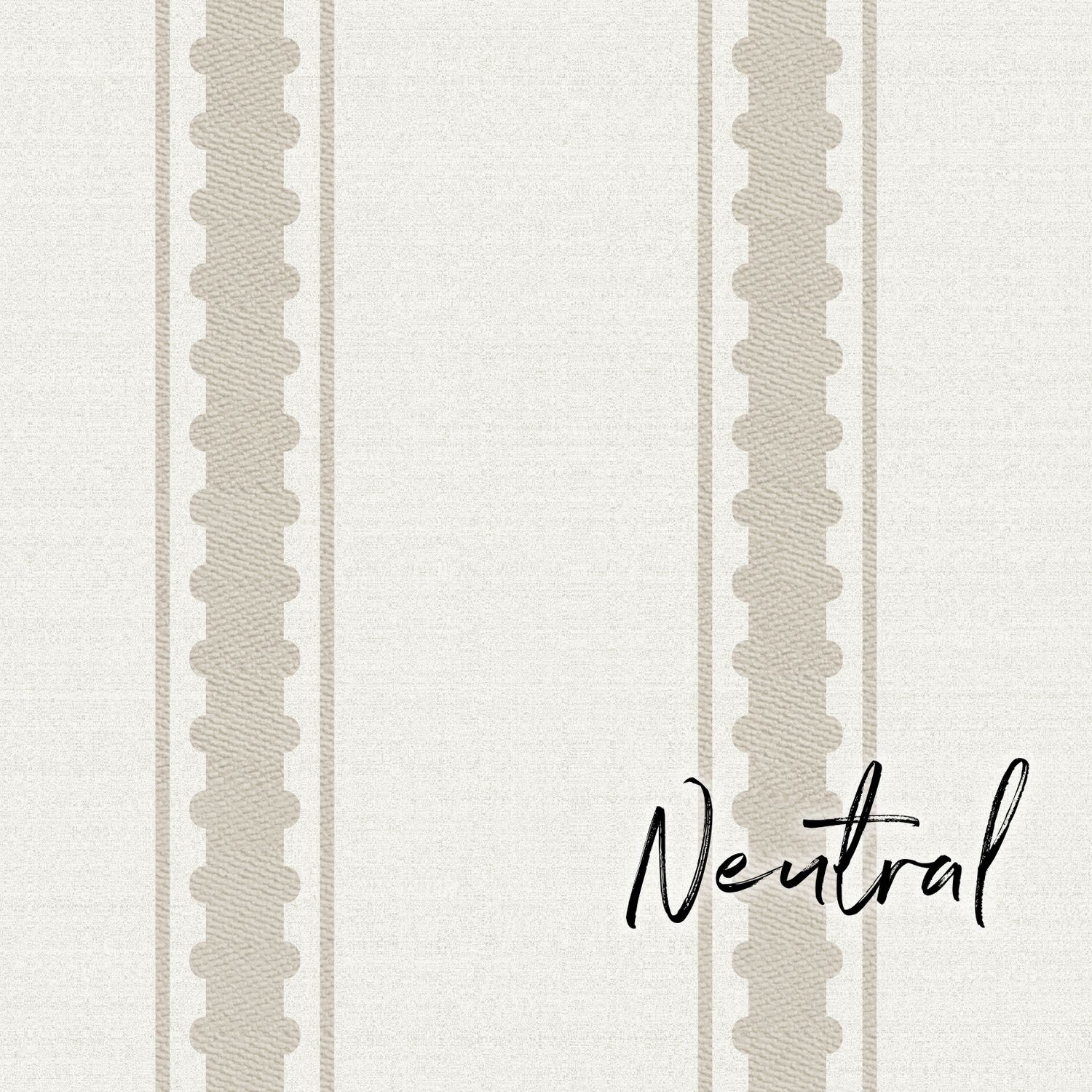 Luxe French Linen (Scalloped Stripes) Removable Wallpaper (Colour options) Luxe French Linen (Scalloped Stripes) Removable Wallpaper (Colour options)