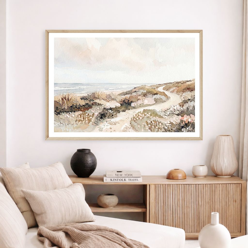 Sunlit Shore II (Watercolour) Sunlit Shore II (Watercolour)