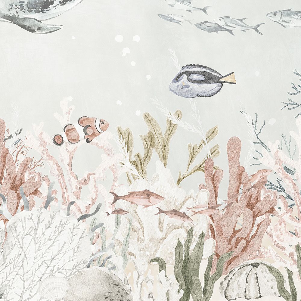 Ocean Sealife Removable Wallpaper Mural