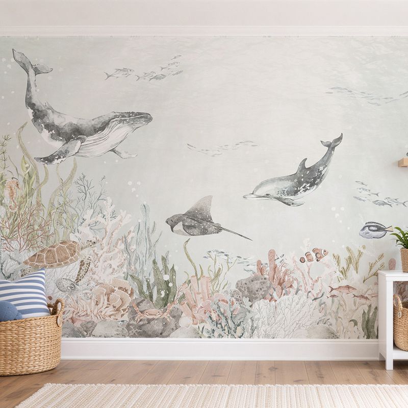 Ocean Sealife Removable Wallpaper Mural