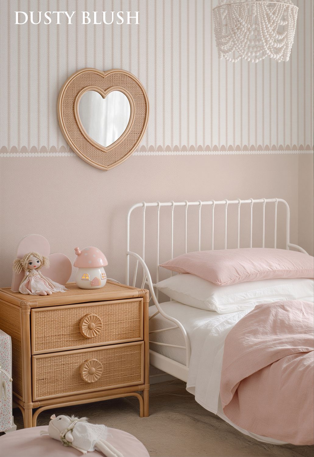 French Scallops Removable Wallpaper (Colour options)