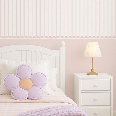 French Scallops Removable Wallpaper (Colour options) French Scallops Removable Wallpaper (Colour options)