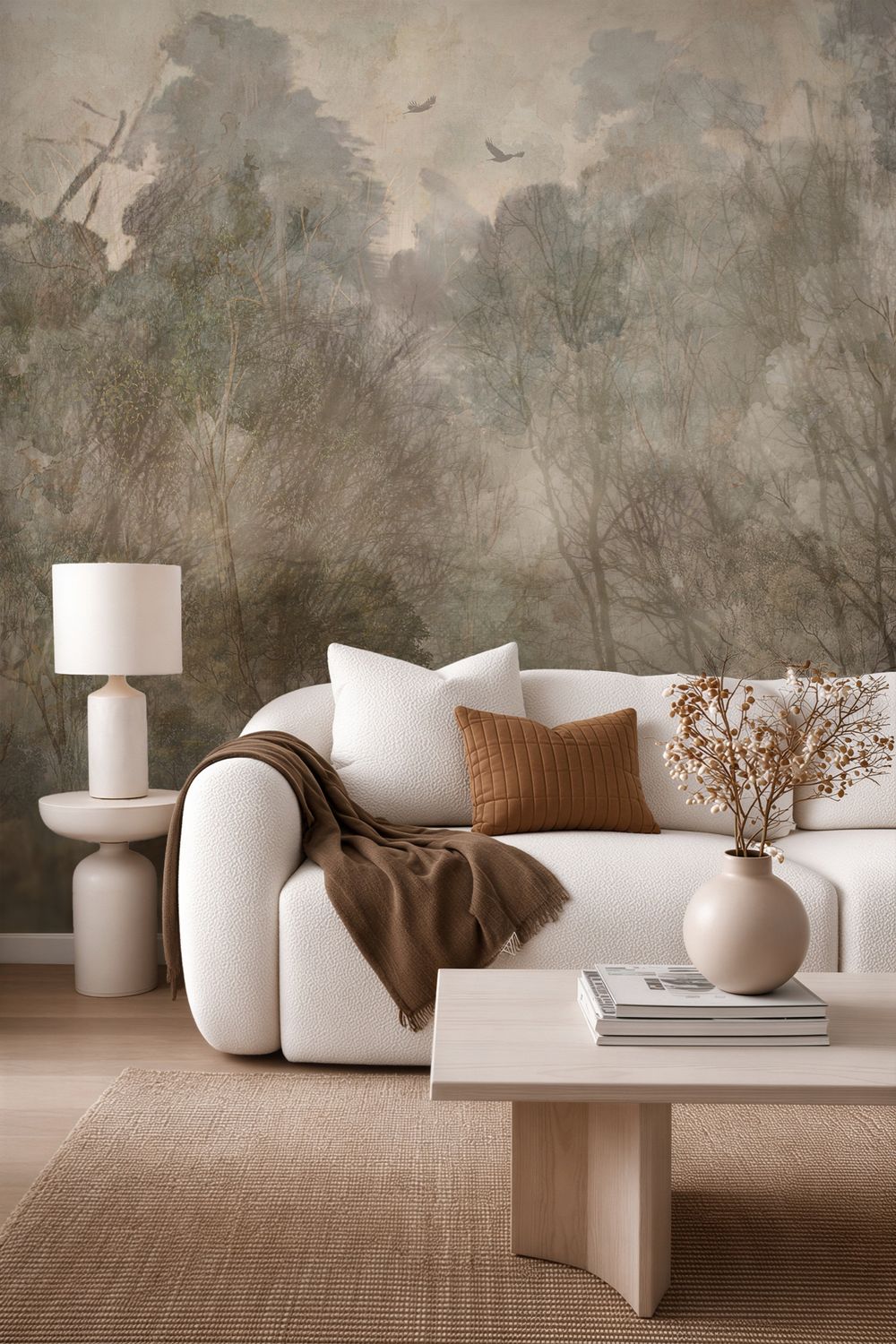 Ethereal Woodland Removable Wallpaper Mural