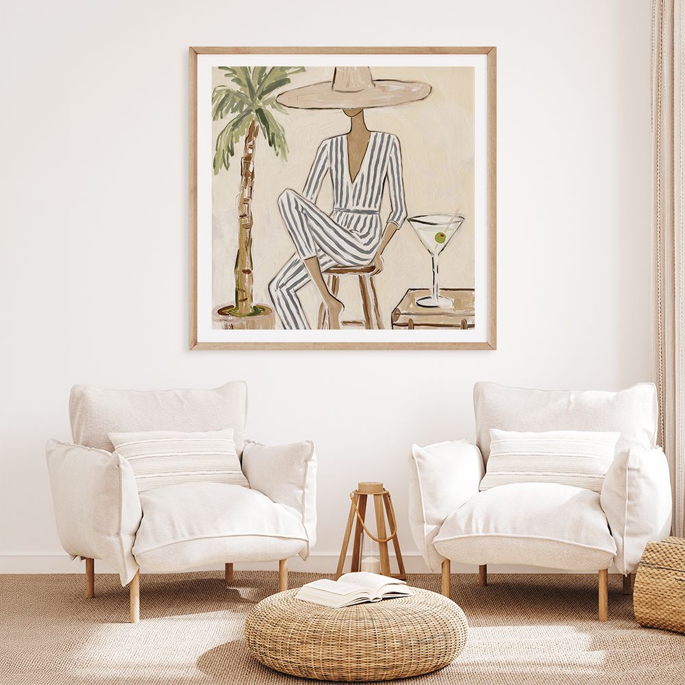 Golden Hour at the Palms (square)