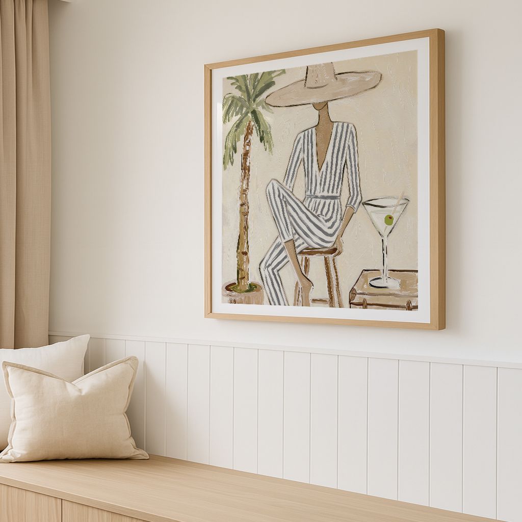 Golden Hour at the Palms (square)