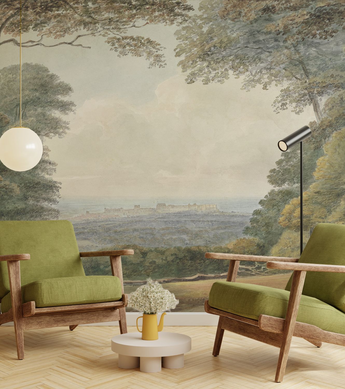 Windsor Castle Removable Wallpaper Mural