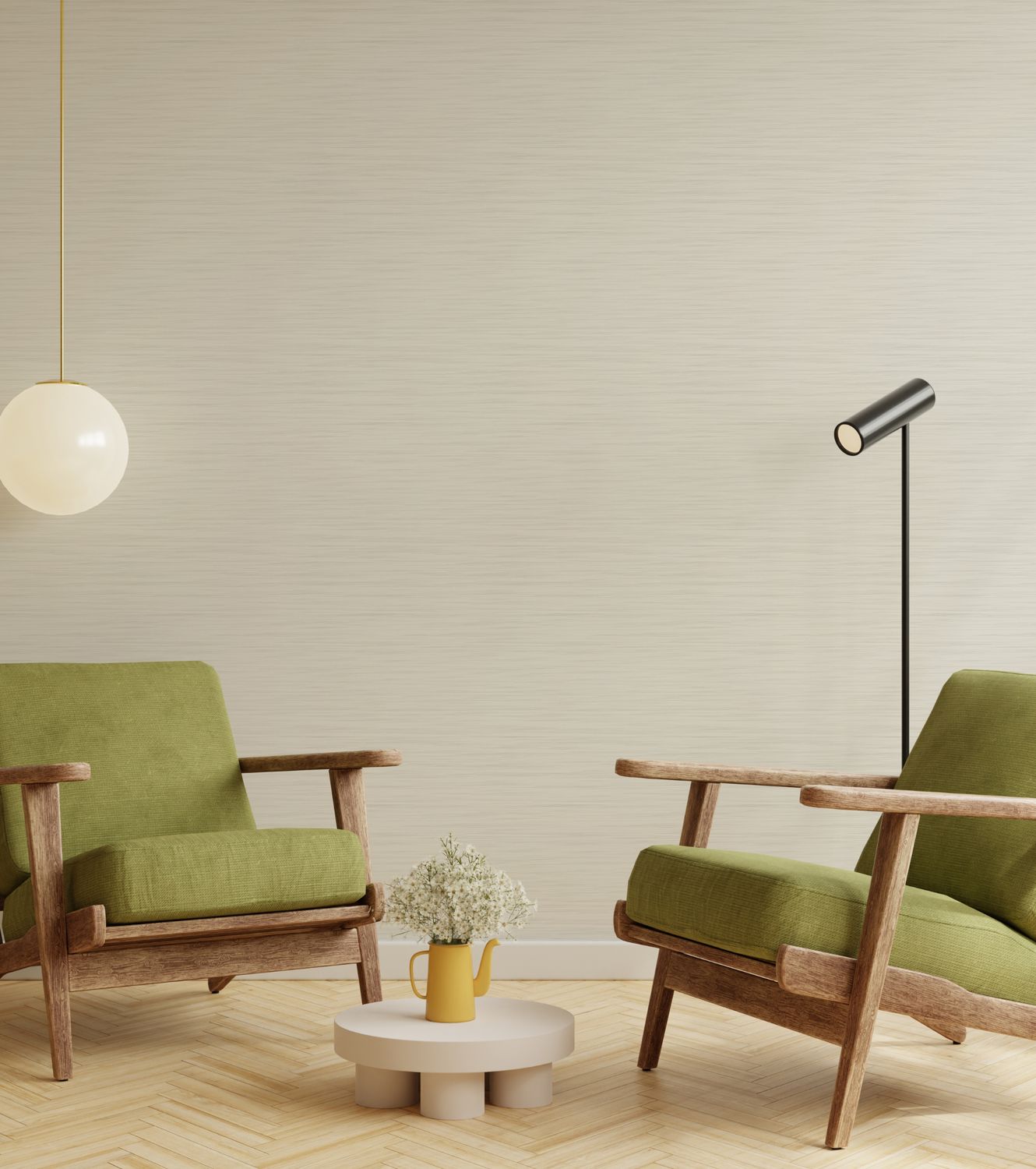 Vintage Texture (Neutral) Removable Wallpaper