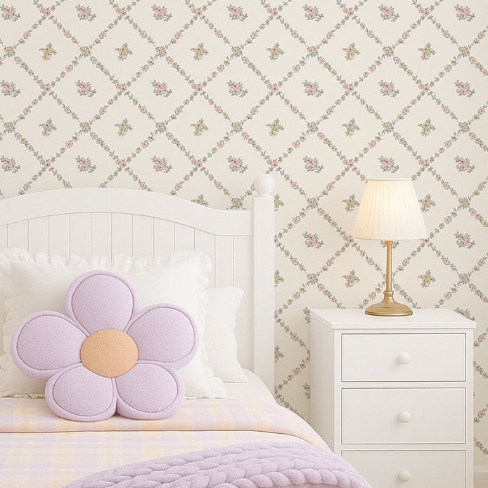 Sweet Briar Trellis Removable Wallpaper