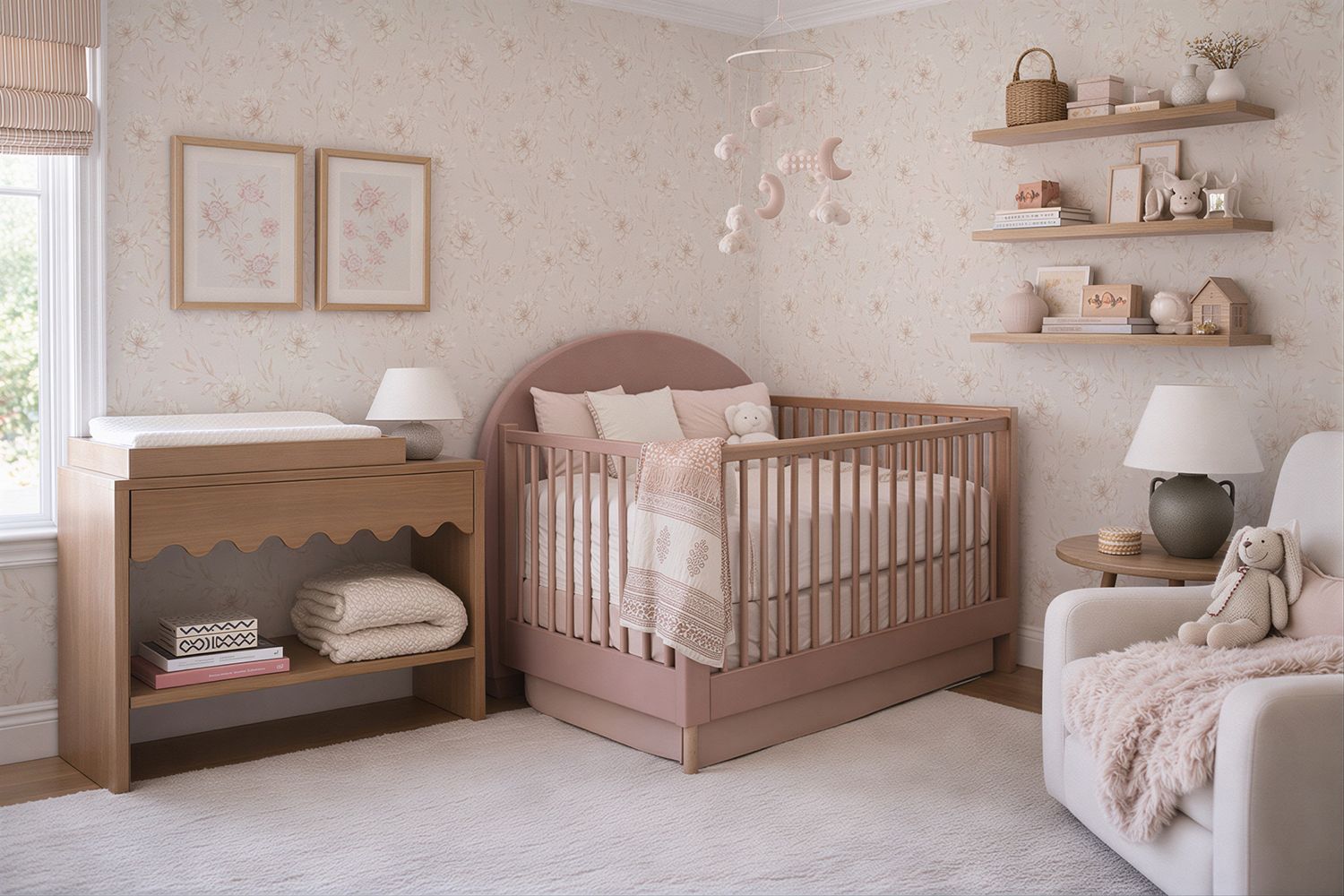 English Poppies Removable Wallpaper