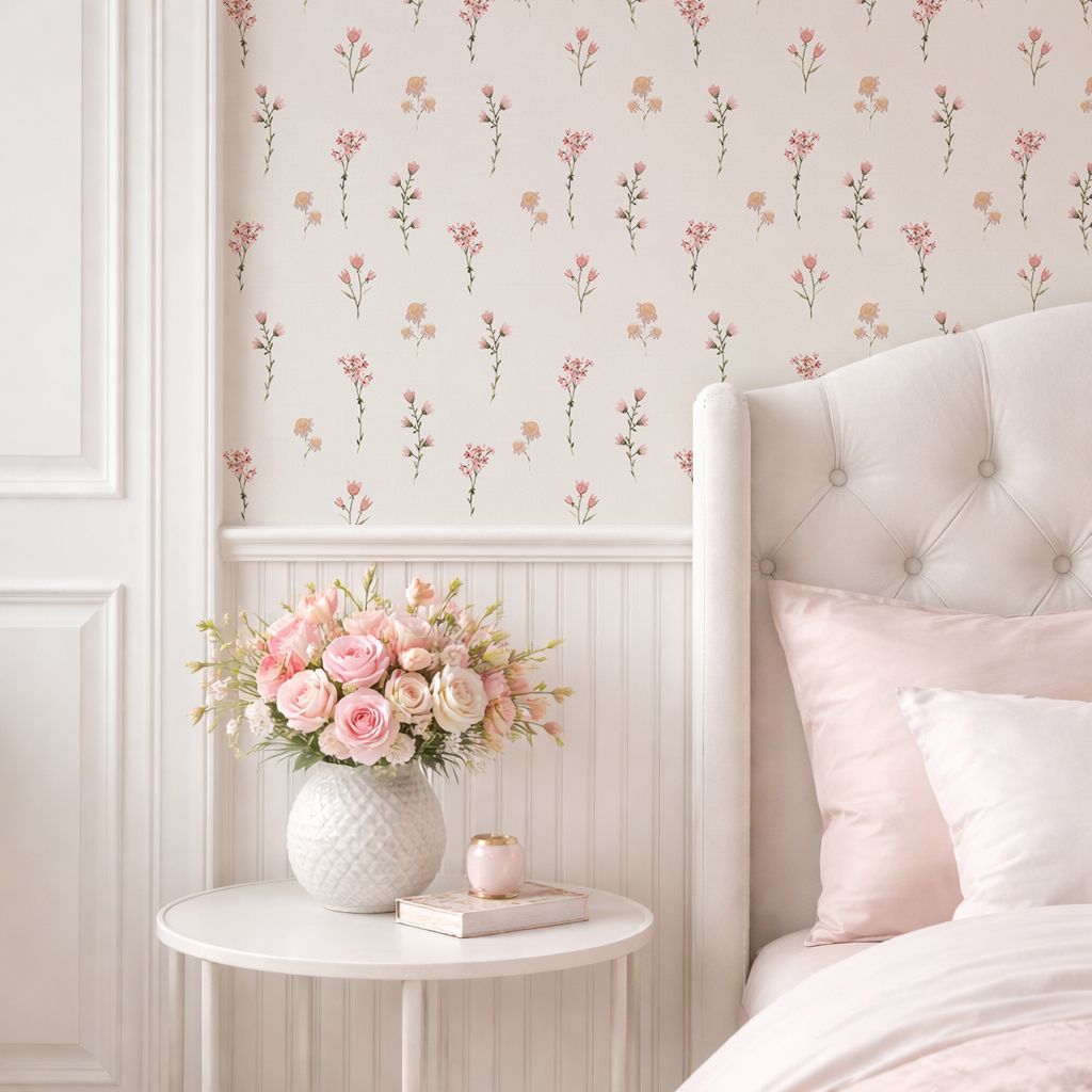 Spring Posies Removable Wallpaper