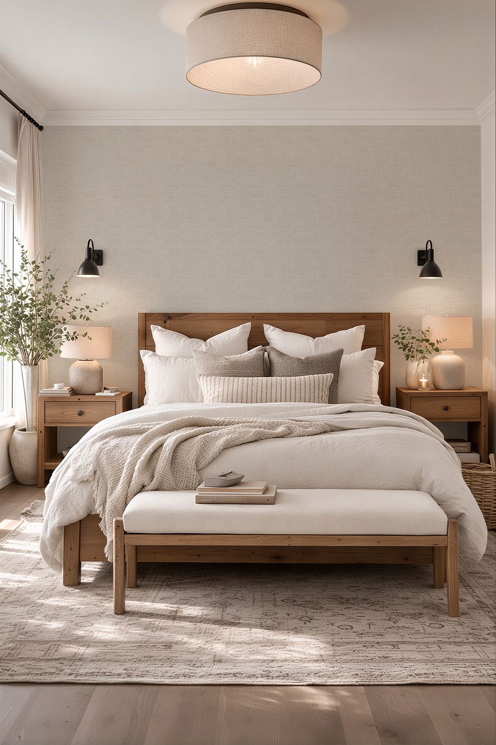 Luxe French Linen (Colour Options) Removable Wallpaper