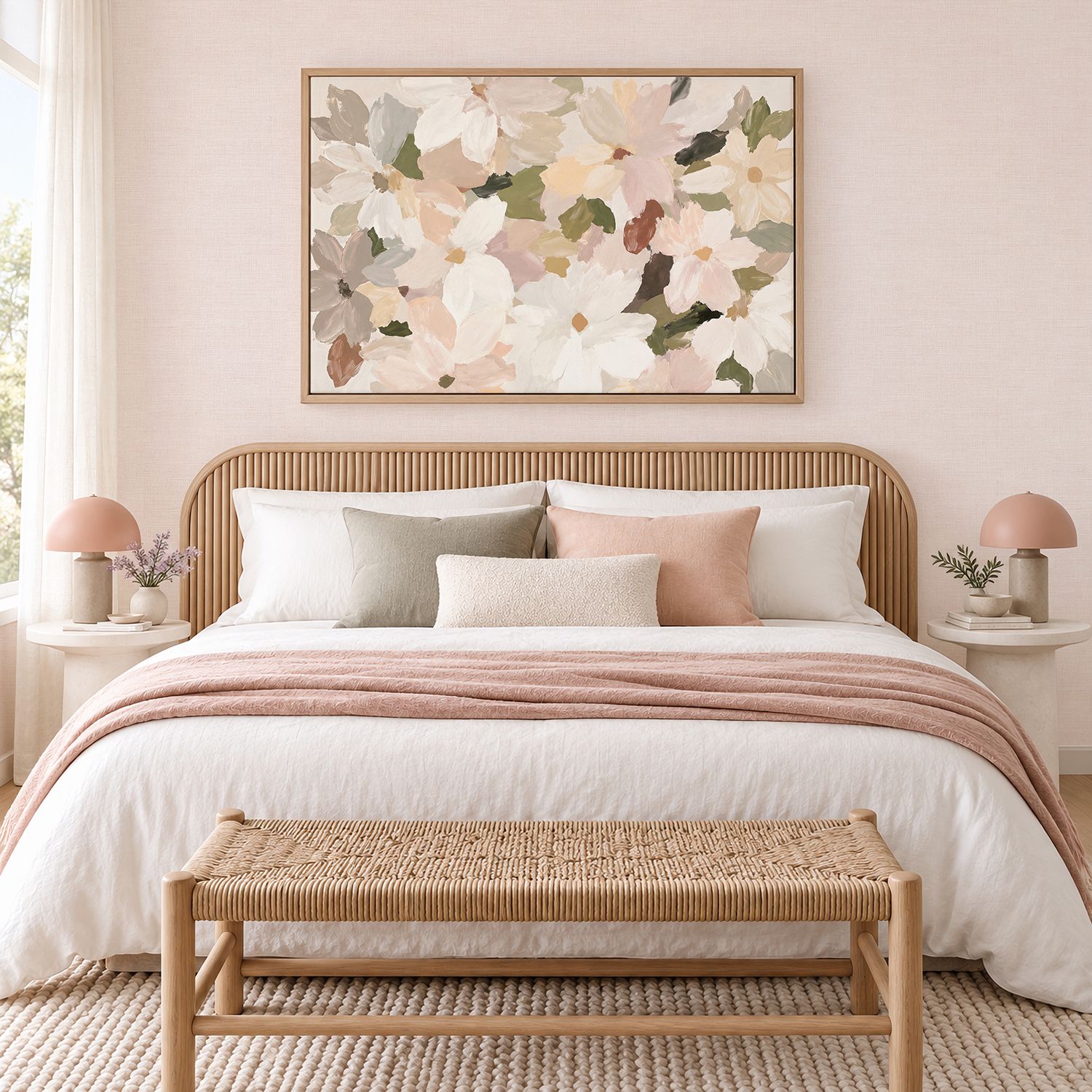 Luxe French Linen (Colour Options) Removable Wallpaper