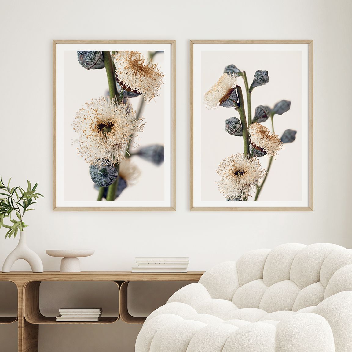 Eucalyptus Blossoms Set