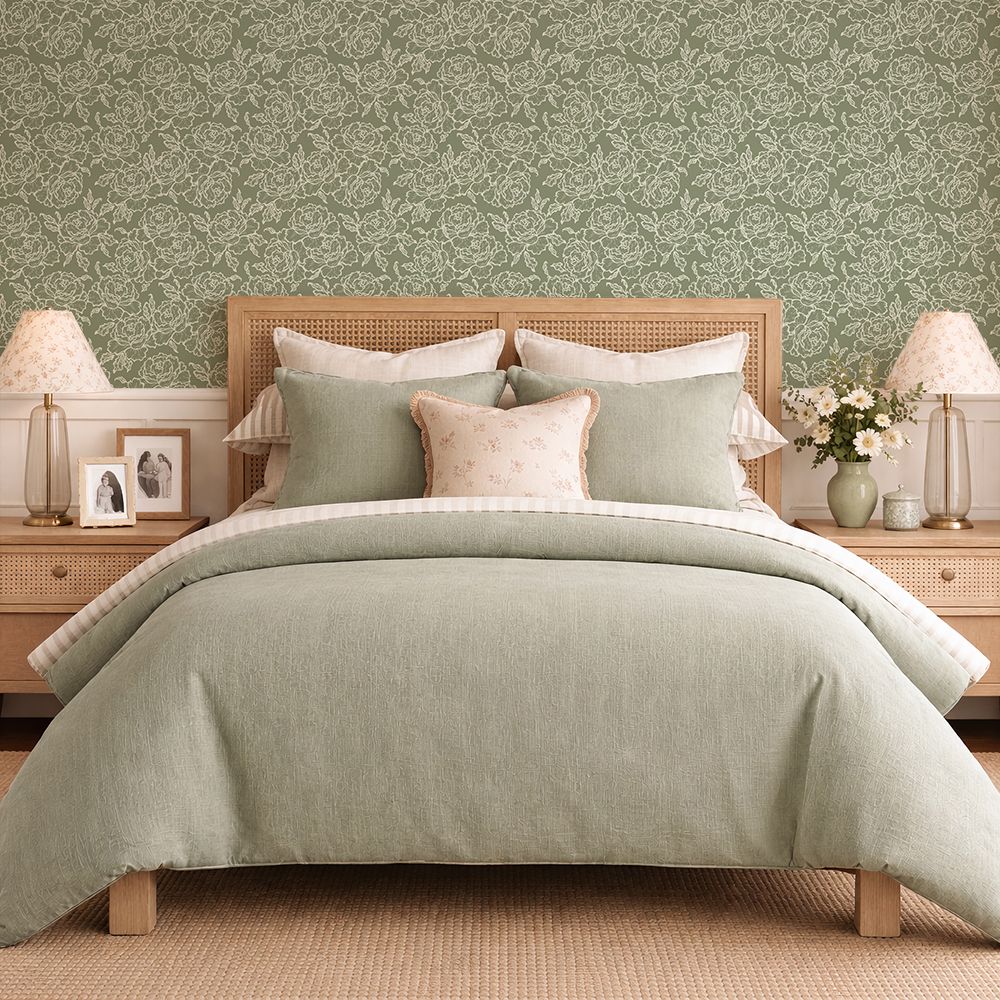 Botanica (Sage) Removable Wallpaper