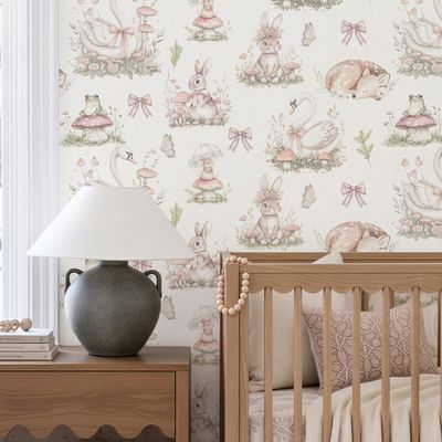 Woodland Fantasy Removable Wallpaper