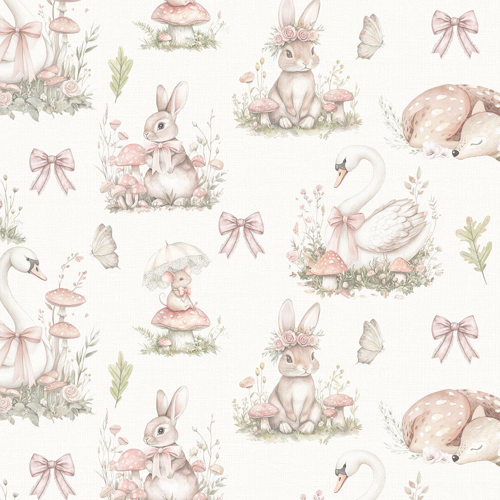 Woodland Fantasy Removable Wallpaper