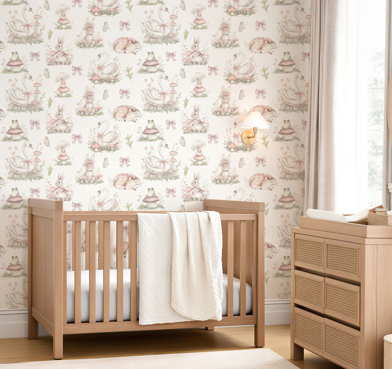 Woodland Fantasy Removable Wallpaper