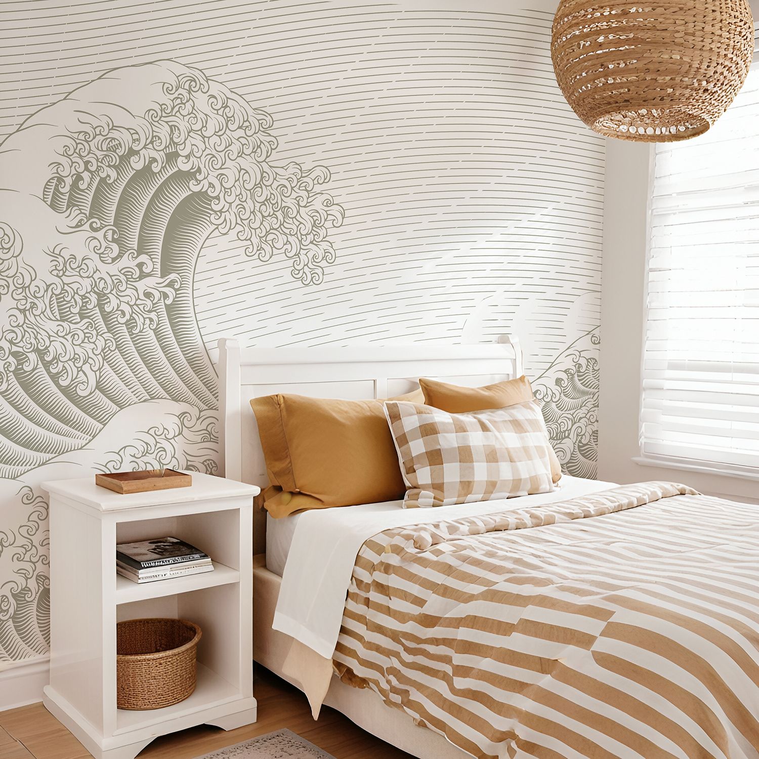 Great Wave Mural (Colour Options)