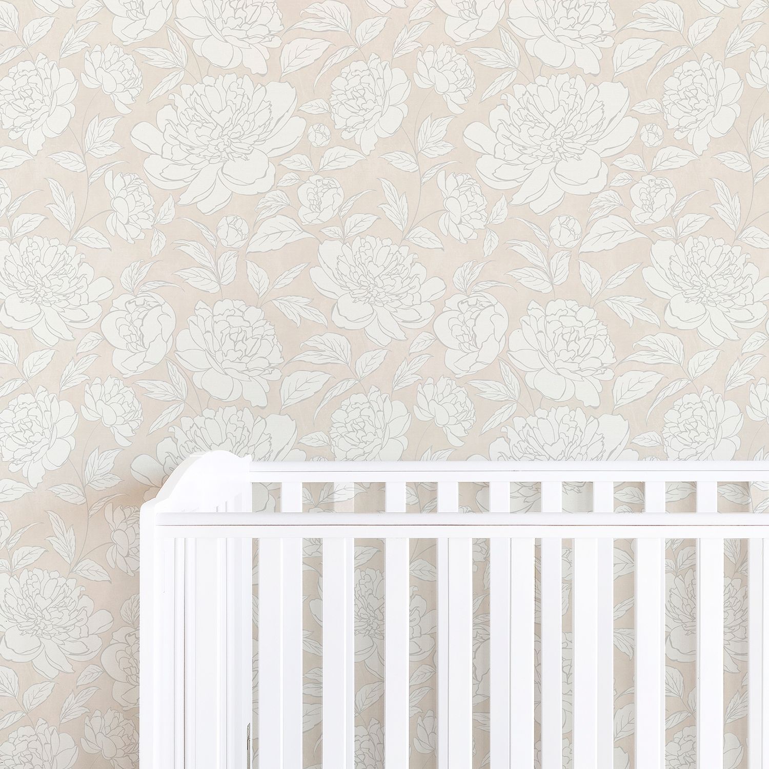 Peony Flowers Removable Wallpaper