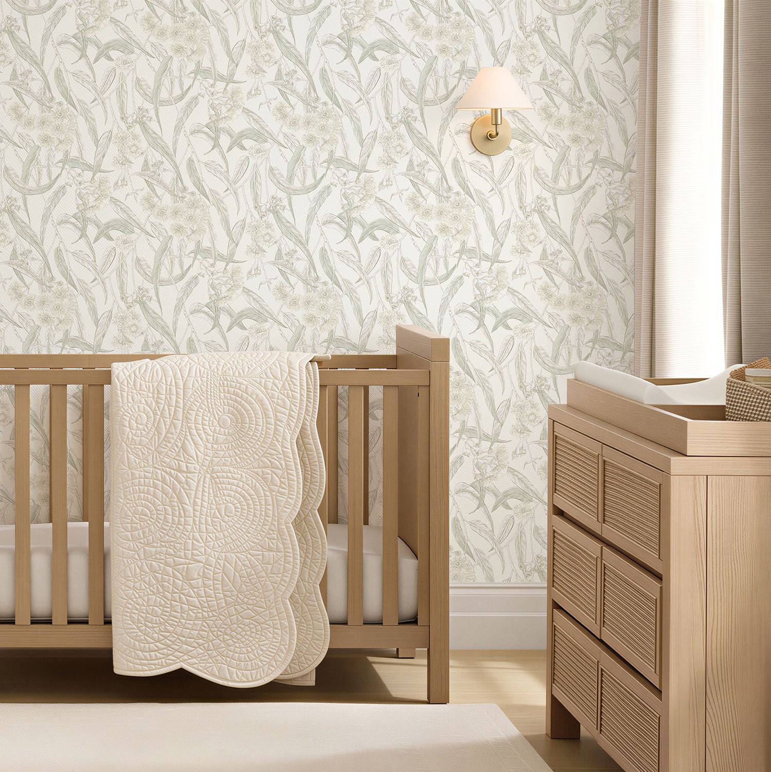 Bushland Blooms Removable Wallpaper