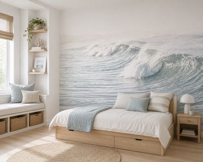 Dreamy Waves Removable Wallpaper Mural
