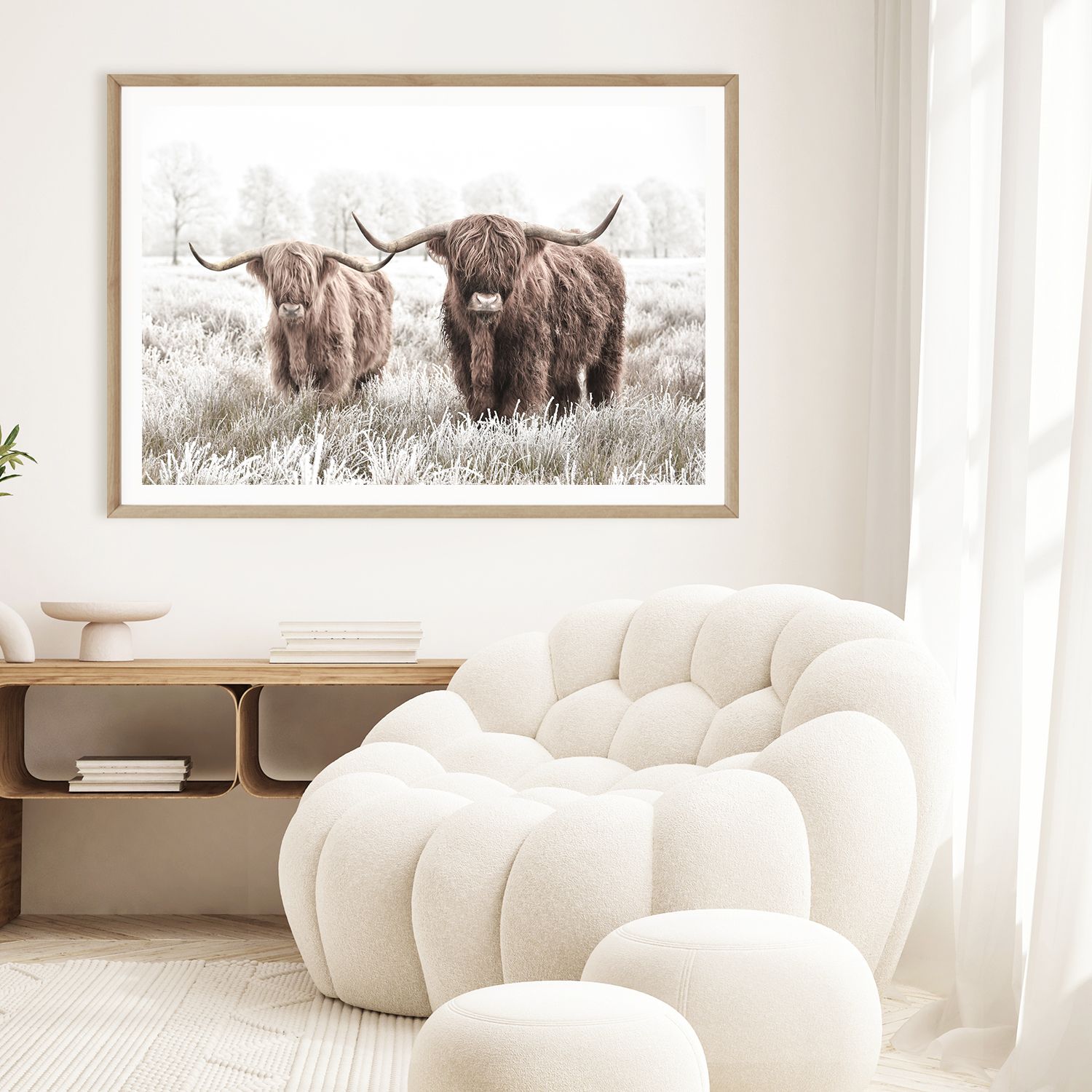 Highland Cow Pair