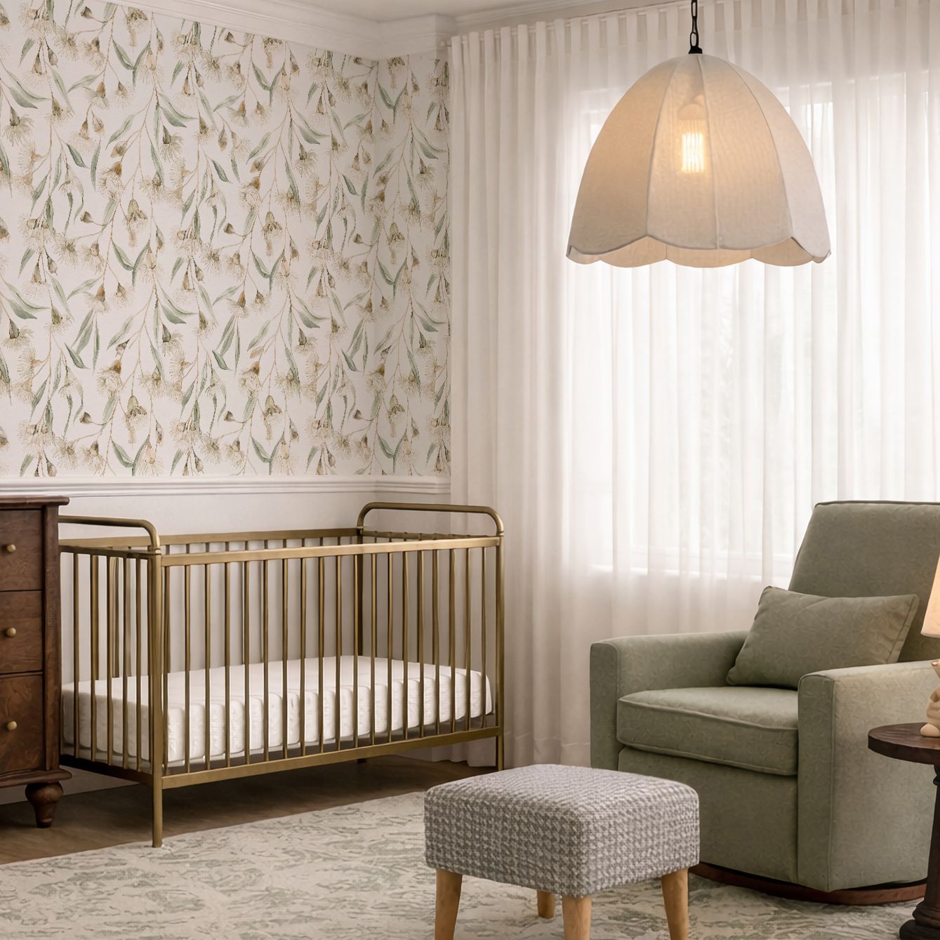 Flowering Eucalyptus Removable Wallpaper