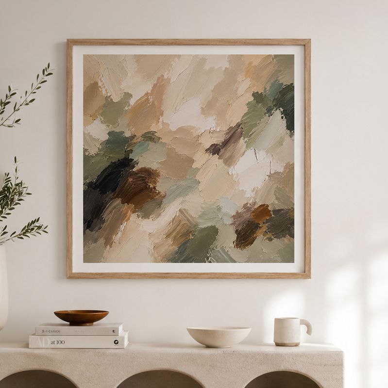 Abstract Earth (square)