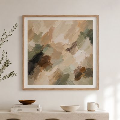 Abstract Earth (square)
