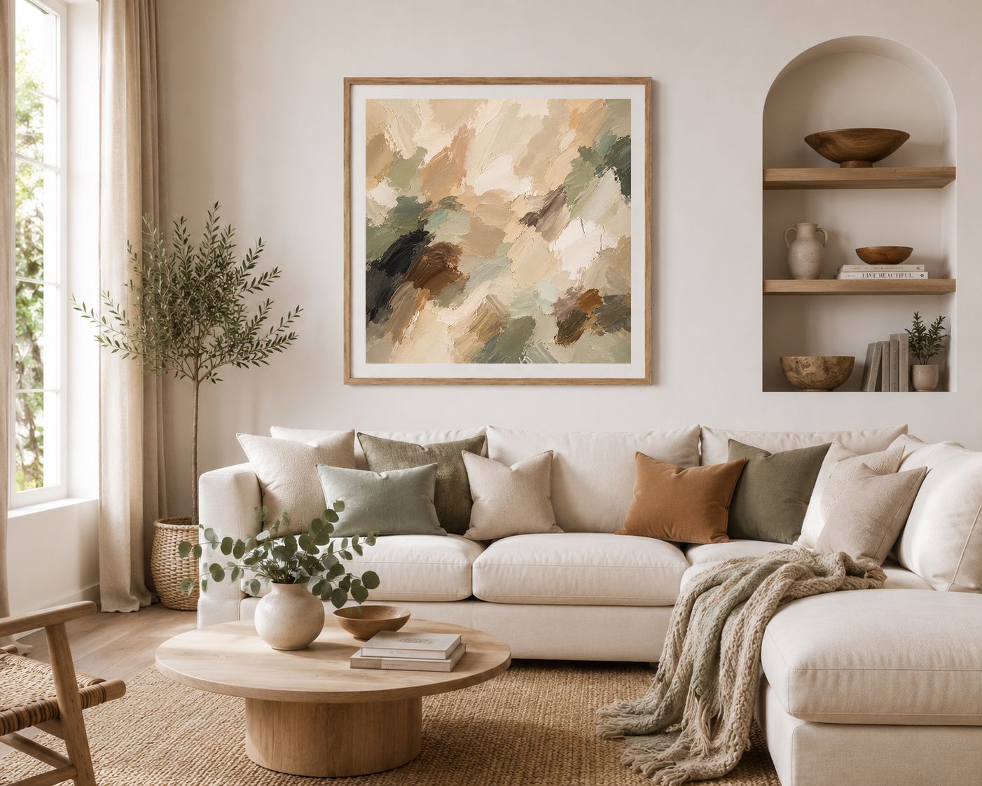 Abstract Earth (square)