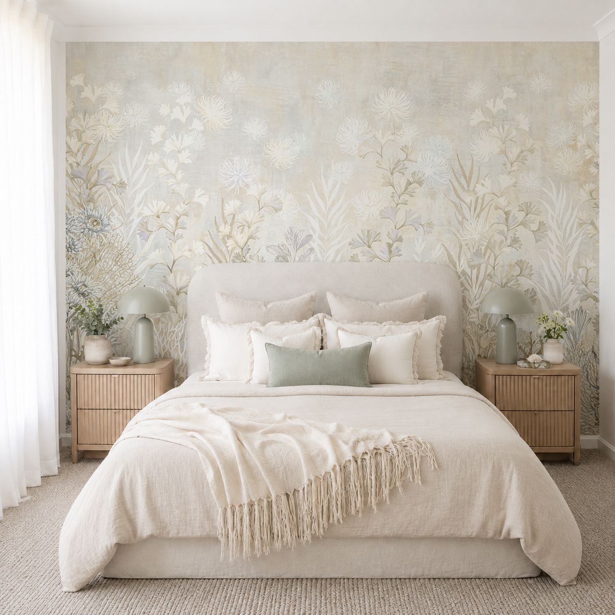 Ocean Garden Mural (Colour Options)
