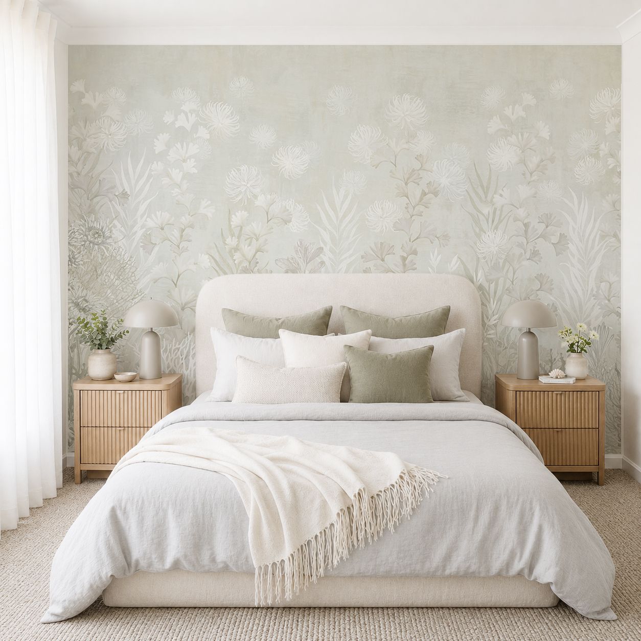 Ocean Garden Mural (Colour Options)